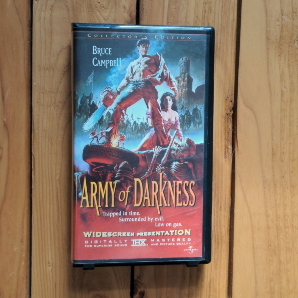 Army of Darkness VHS Collectors Edition